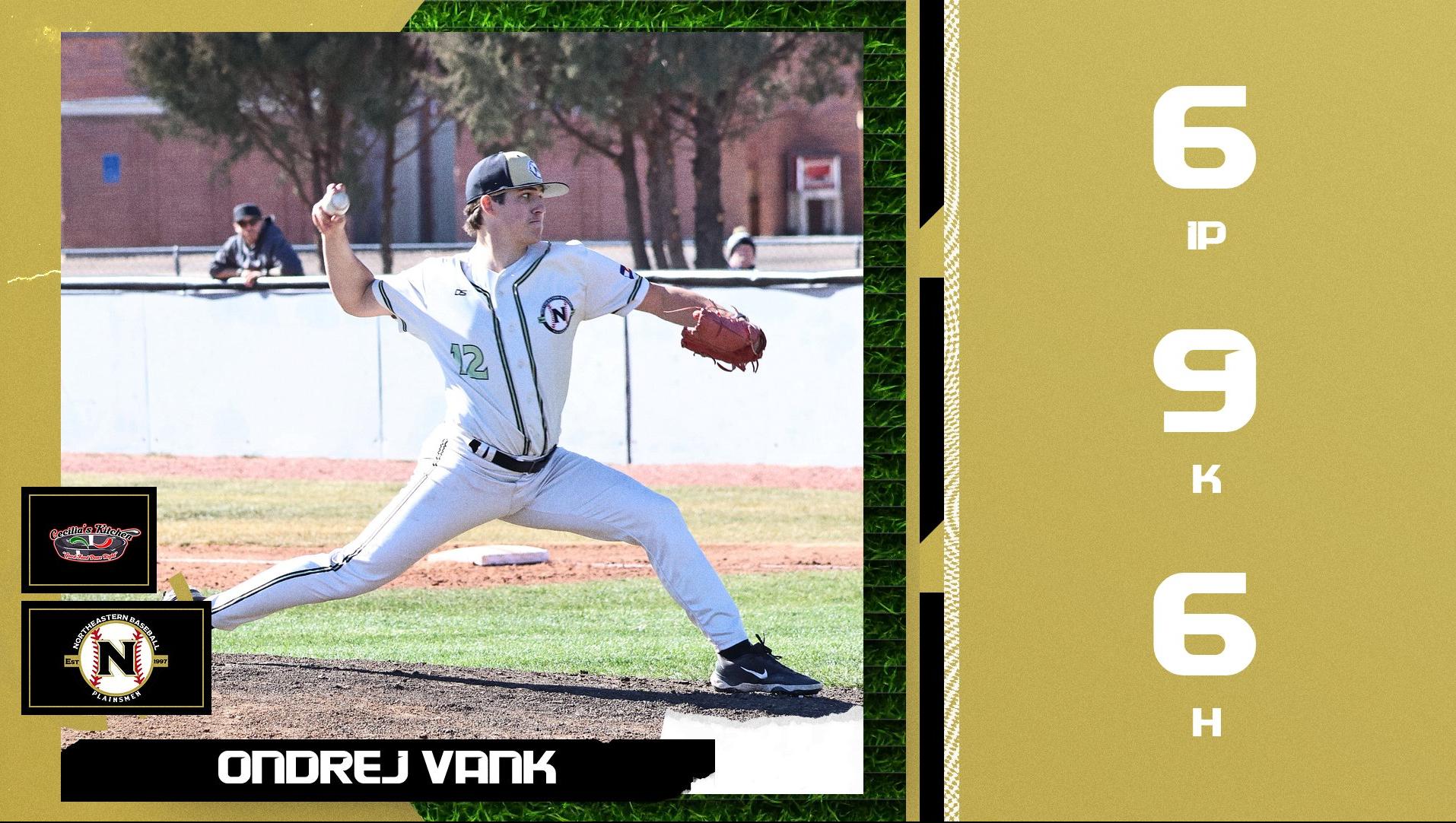 Northeastern Baseball Takes Down Western Nebraska Community College In Game 1 6-4