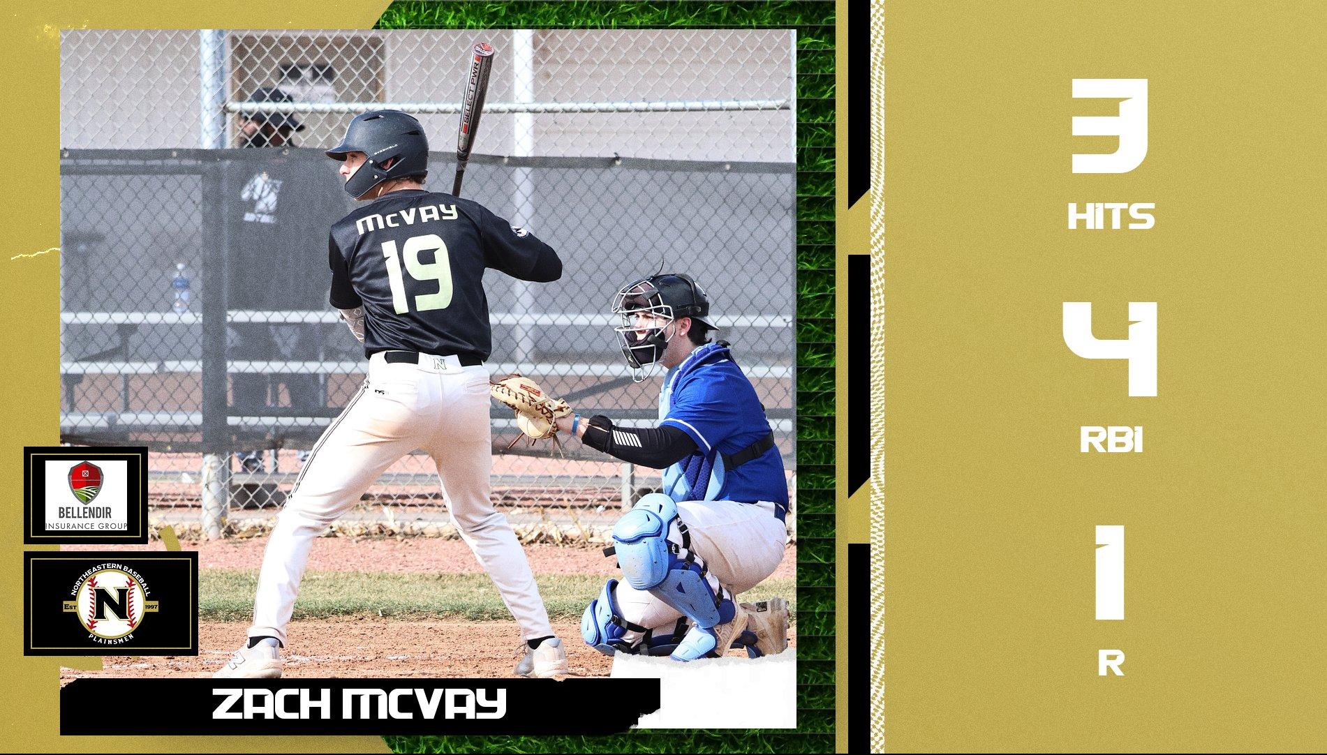 Northeastern Baseball Takes Game 3 Over Otero College 10-3
