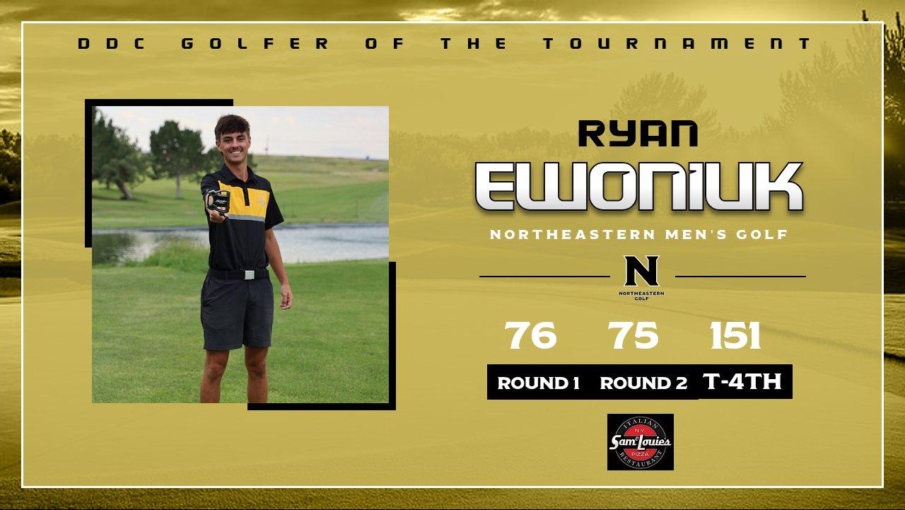 Northeastern Men's Golf Competes at McCook, Nebraska
