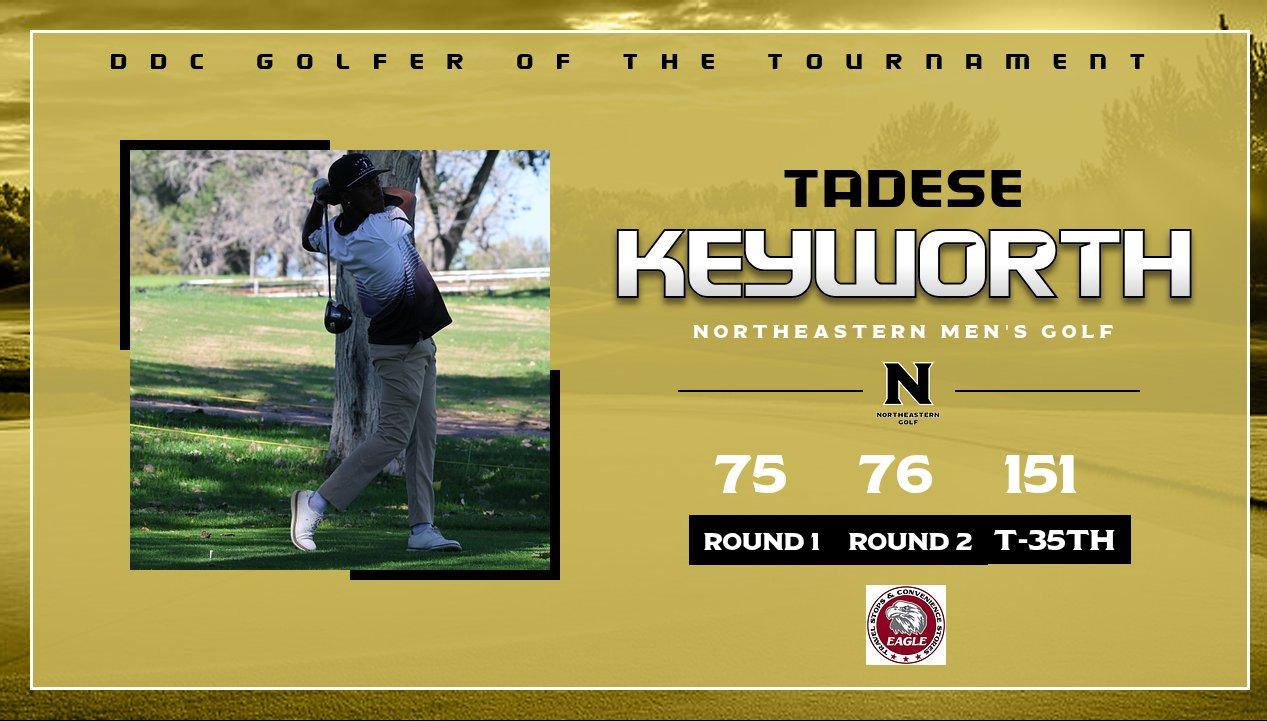 Northeastern Men's Golf Competes at National Preview Tournament in Newton, Kansas