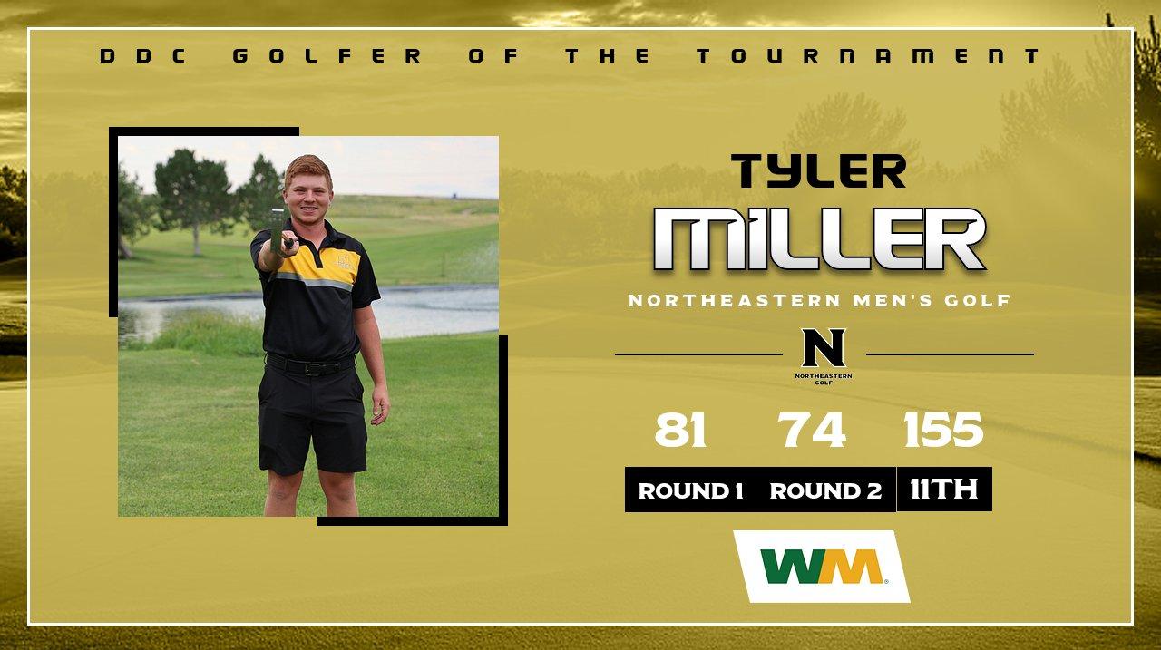 Northeastern Men's Golf Competes At McCook