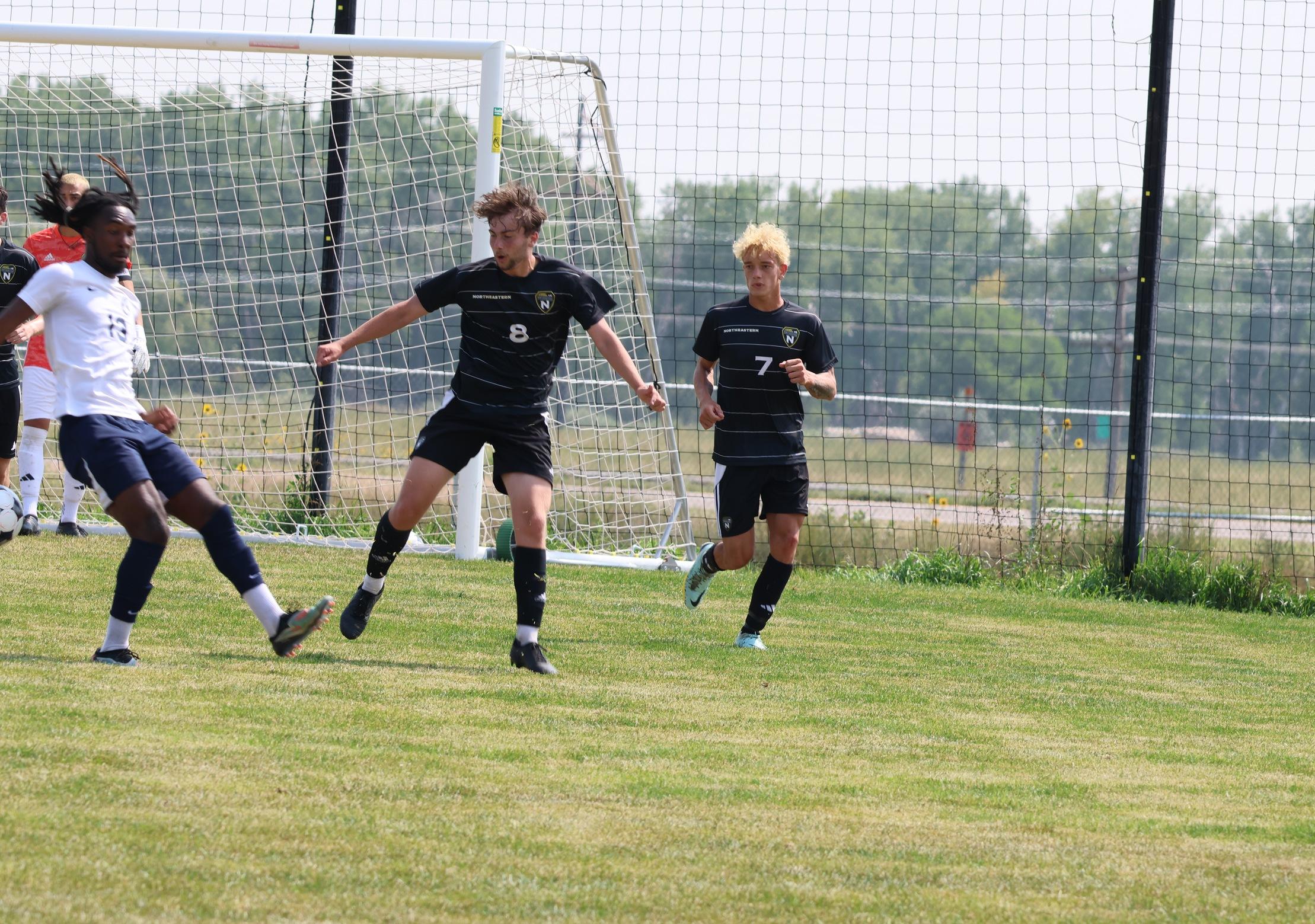 Northeastern Men's Soccer Takes A Draw Against Western Nebraska Community College With A Dramatic Goal in the 88th Minute