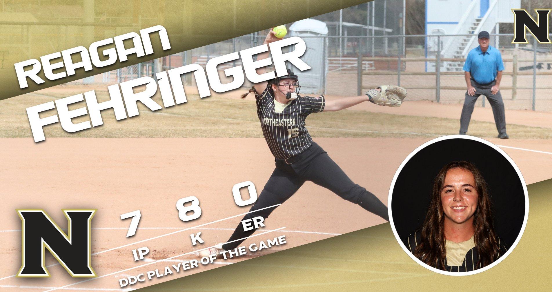 Northeastern Softball Earns First Game Victory Over Luna Community College 5-4
