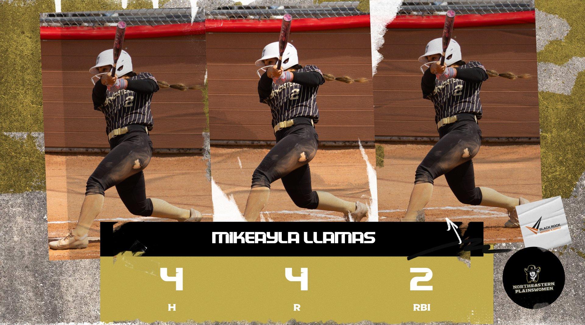 Northeastern Softball's Bats Stay Hot Against Lamar Community College, Winning Game 2 17-4
