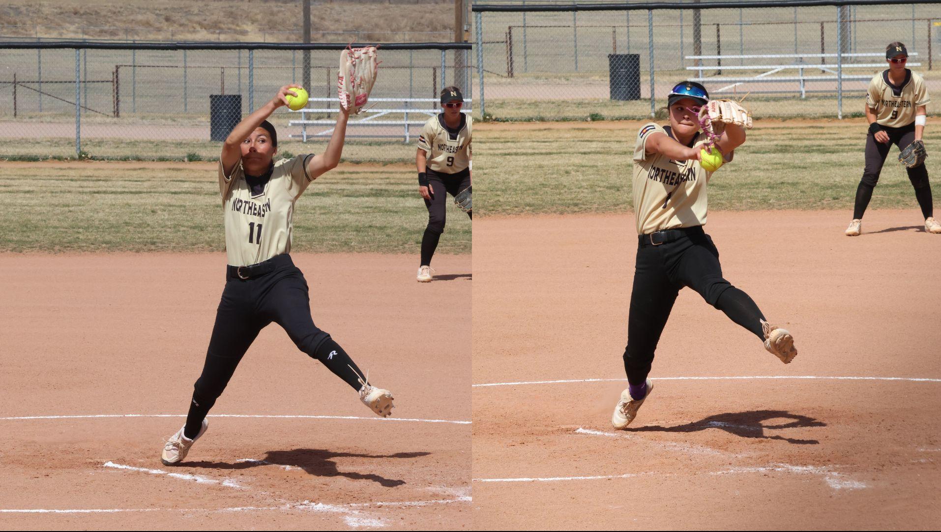 Northeastern Softball Makes History, Throwing Program's First Perfect Game Against Fort Hays Tech Northwest