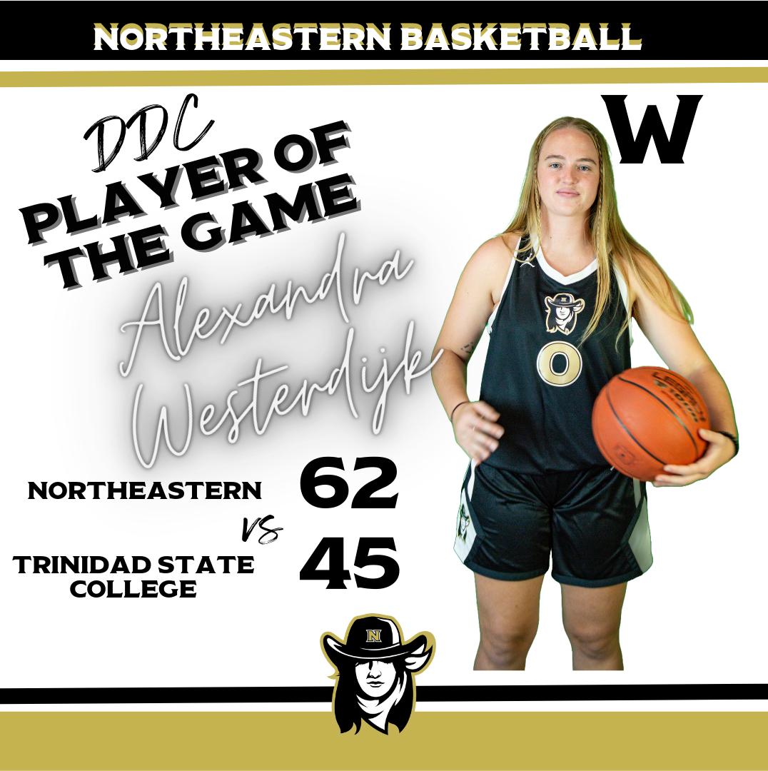 #21 Northeastern Makes it 2-0 To Start Out Conference Play After Taking Down Trinidad State. They're Back in Action on January 23rd At McCook