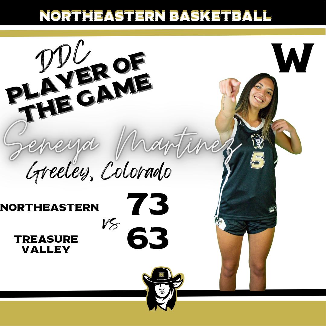 Northeastern Goes 2-0 At The CSI Tournament After Defeating Treasure Valley They Return Home on the 28th