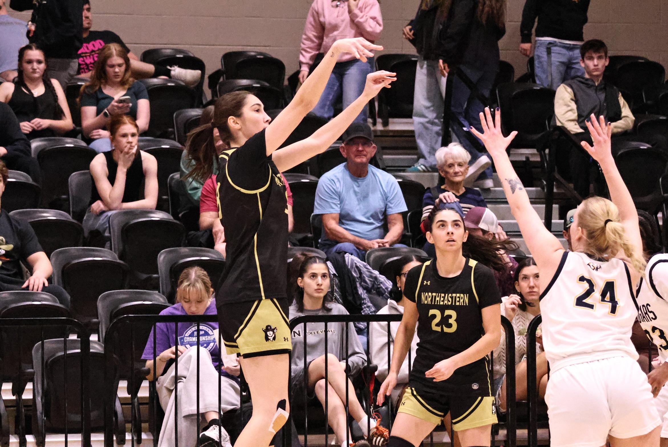 Northeastern Women's Basketball Finishes Off Regular Season With A Loss To Western Nebraska Community College