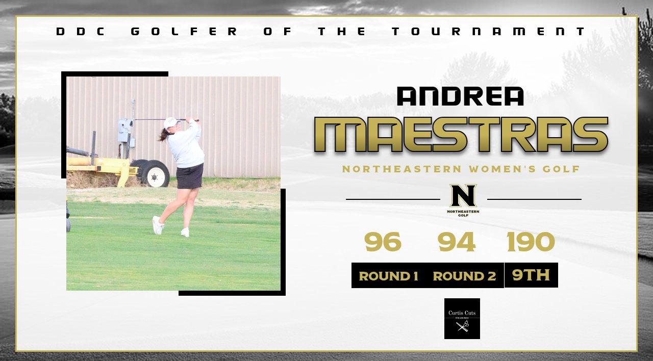 Northeastern Women's Golf Competes at Gering, Nebraska