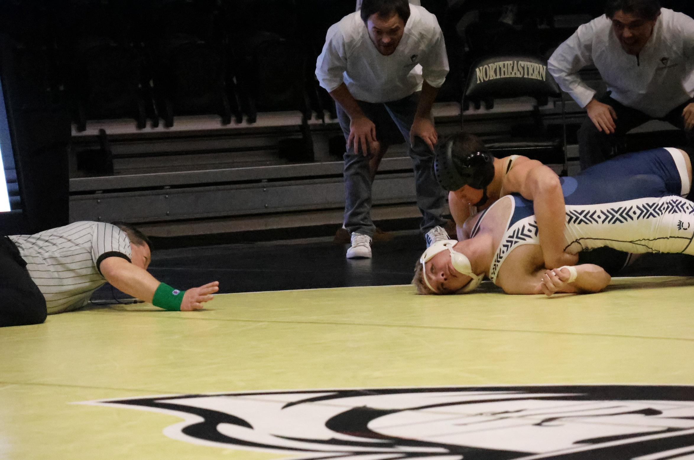 Northeastern Wrestling Takes Care of Business Against Otero College Winning The Dual 45-6
