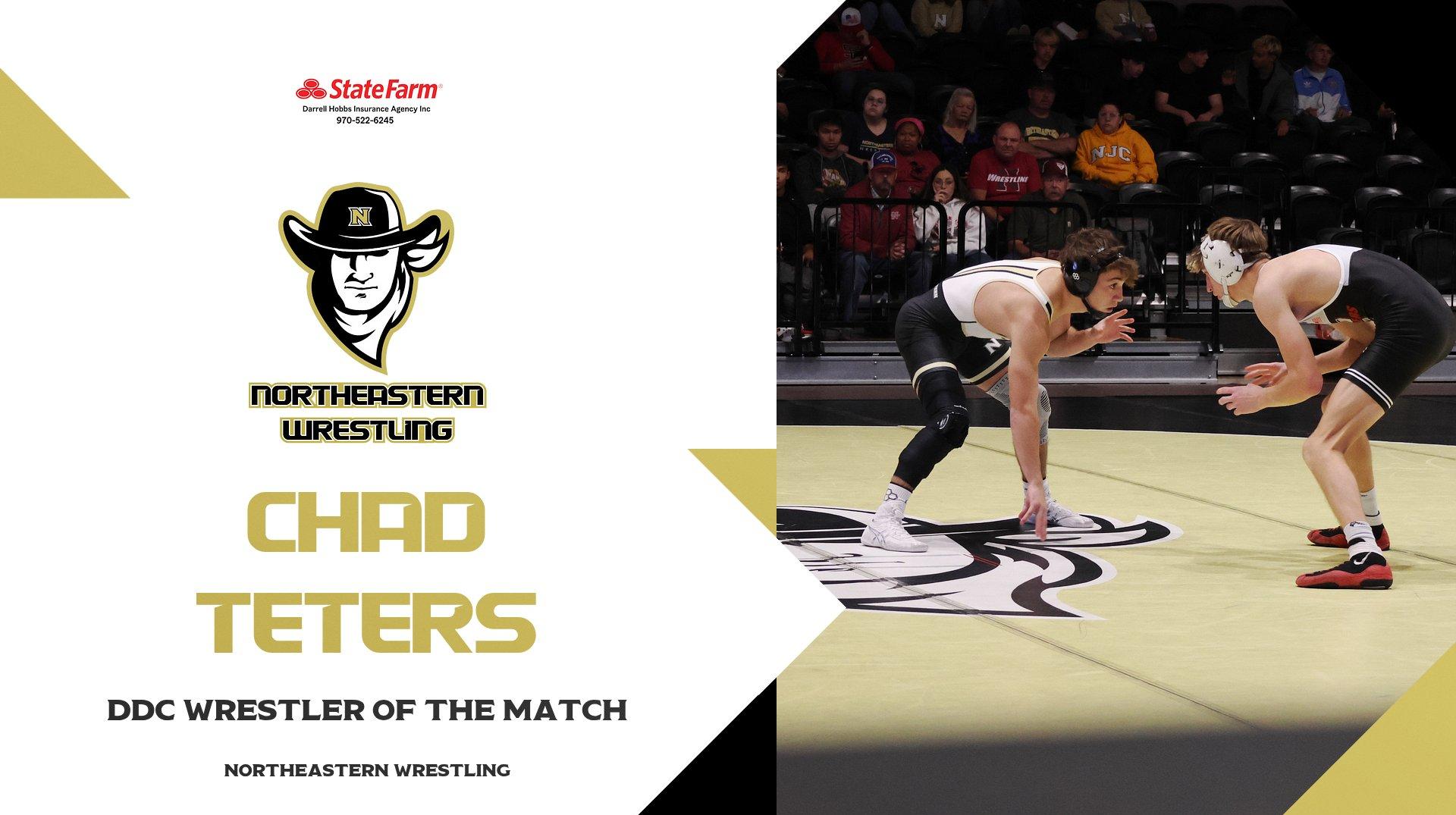 Northeastern Wrestling Competes at The Mines Rookie Open