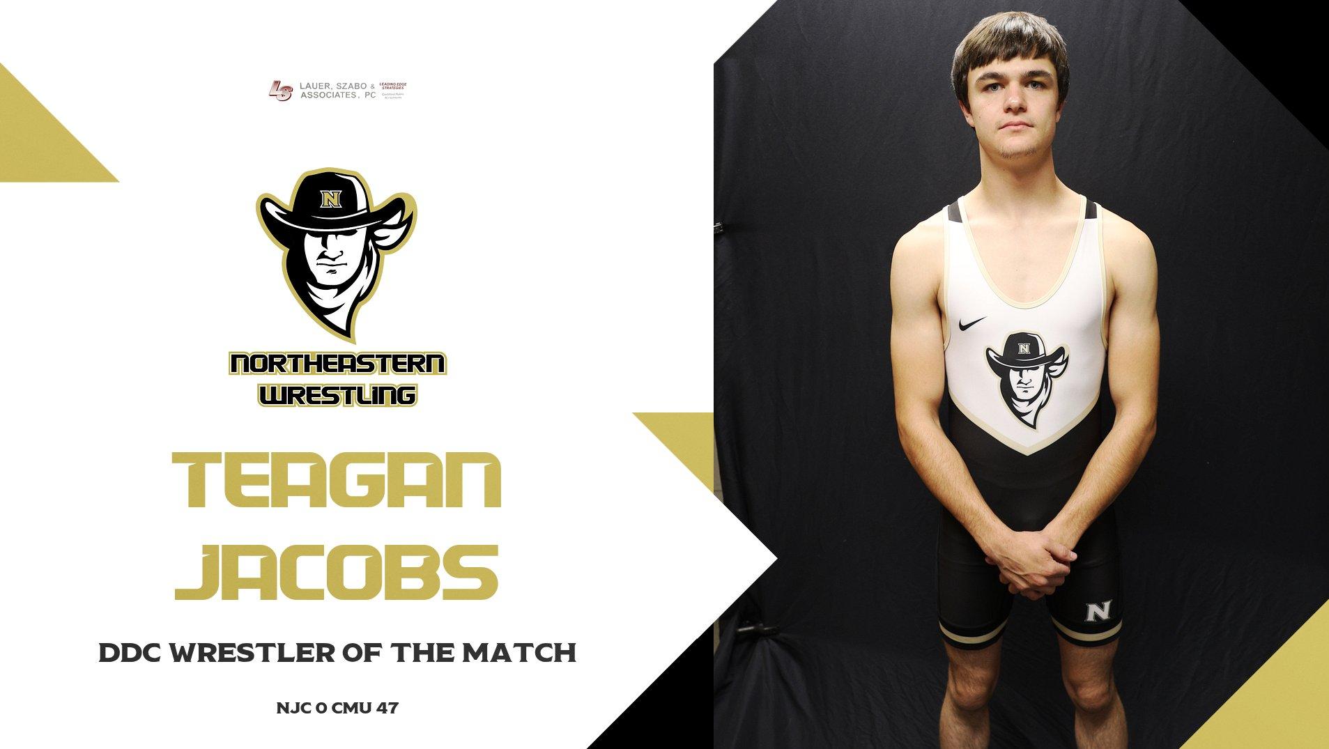 Northeastern Wrestling Falls To NCAA Division II Opponent Colorado Mesa University
