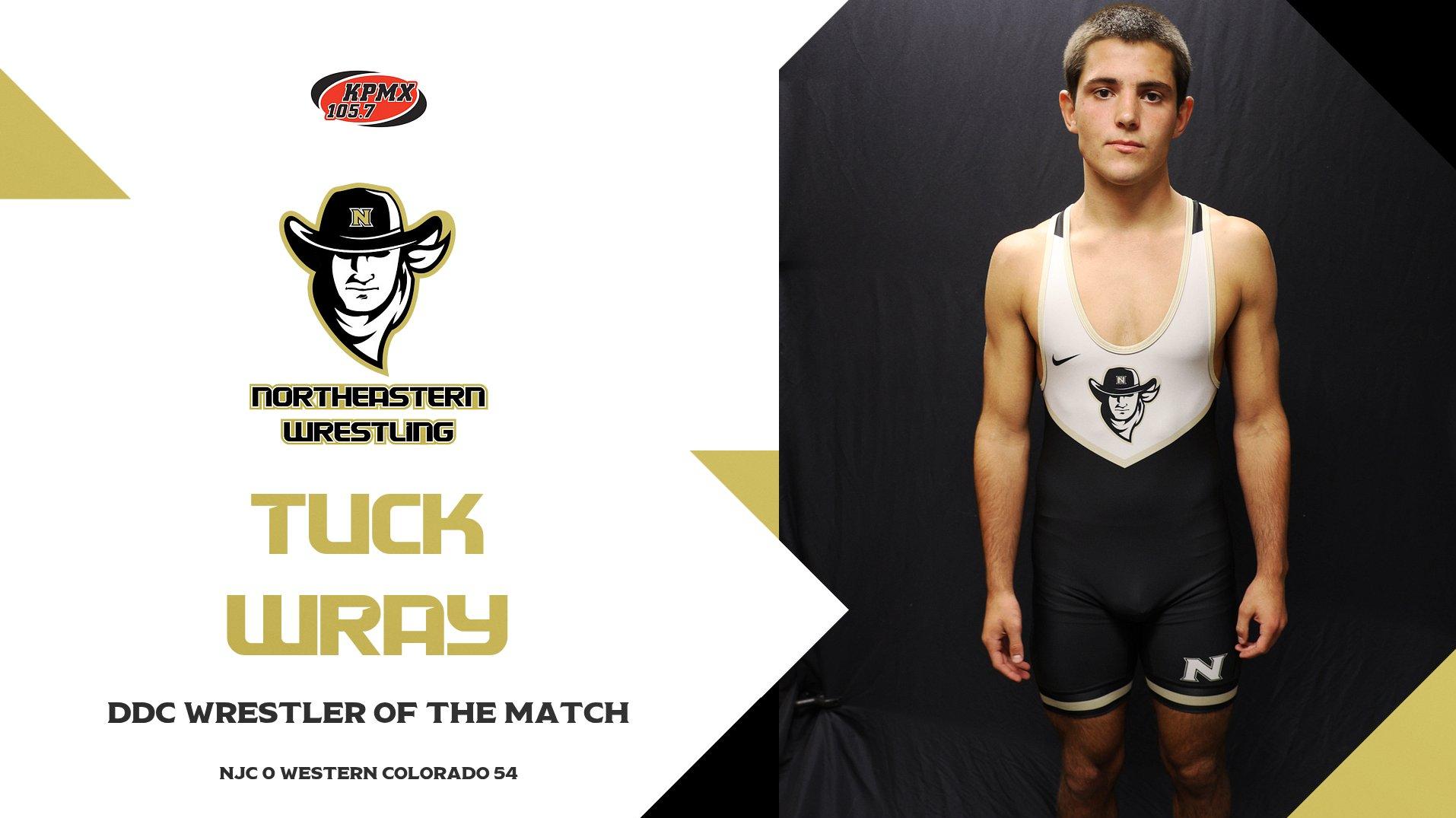 Northeastern Wrestling Faces Off Against NCAA Division II Opponent Western Colorado University