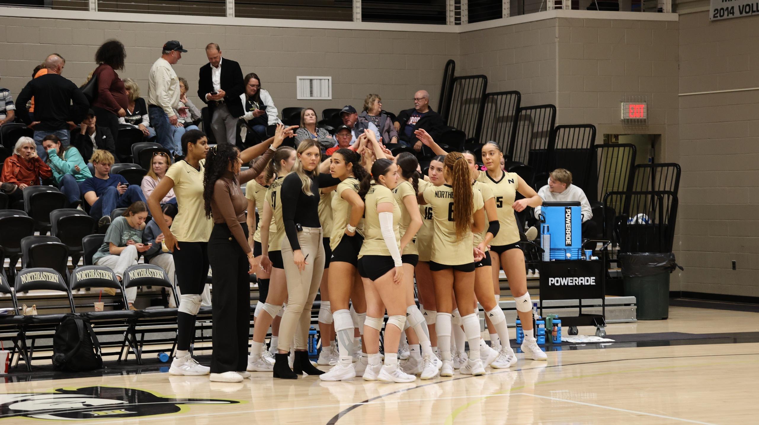 #4 Northeastern Volleyball Falls To #1 Miami Dade In Semi-Finals Of The National Tournament